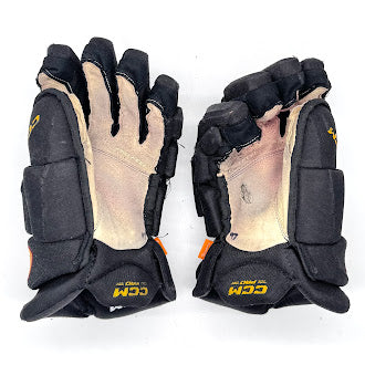 Gants de hockey CCM HGJSPP Pro Stock d'occasion (noir/or/marron) n° 3